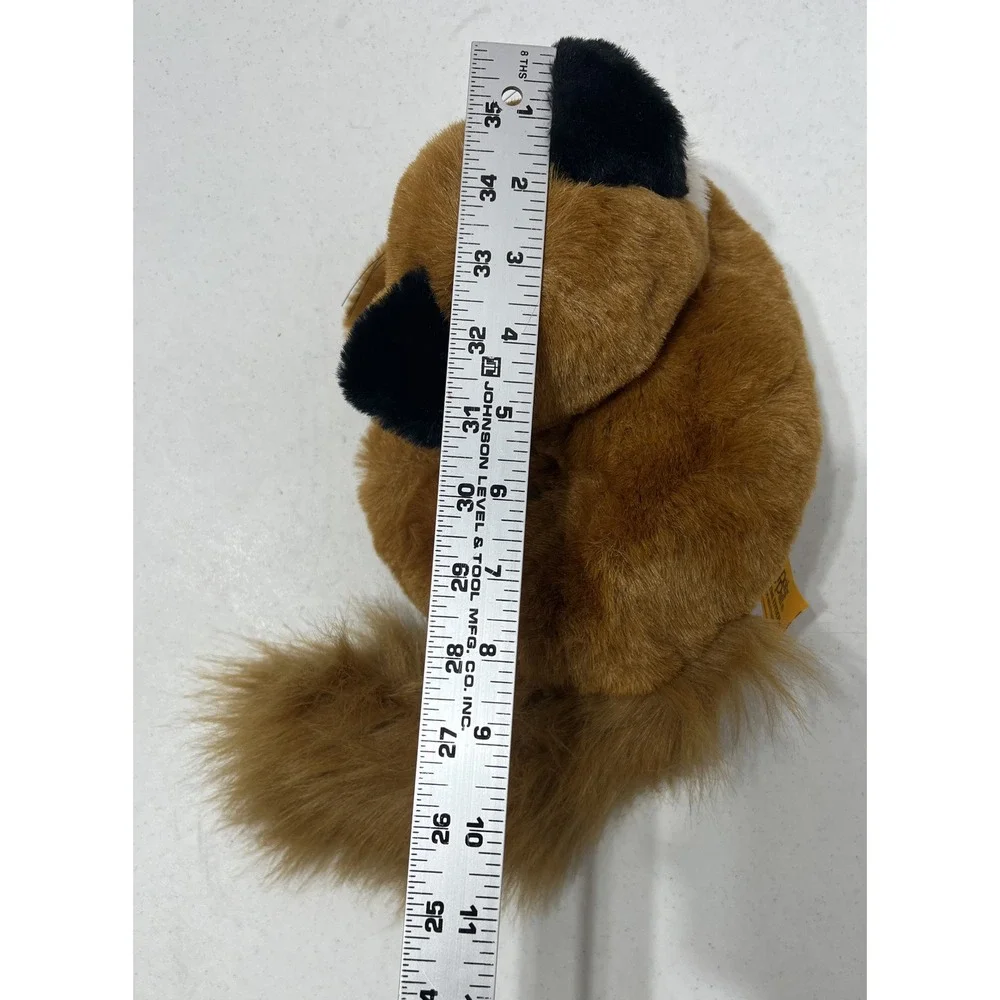 1994 Vintage 24K Polar Puff Special Effects Laying Fox-Plush Toy 4181 -Excellent